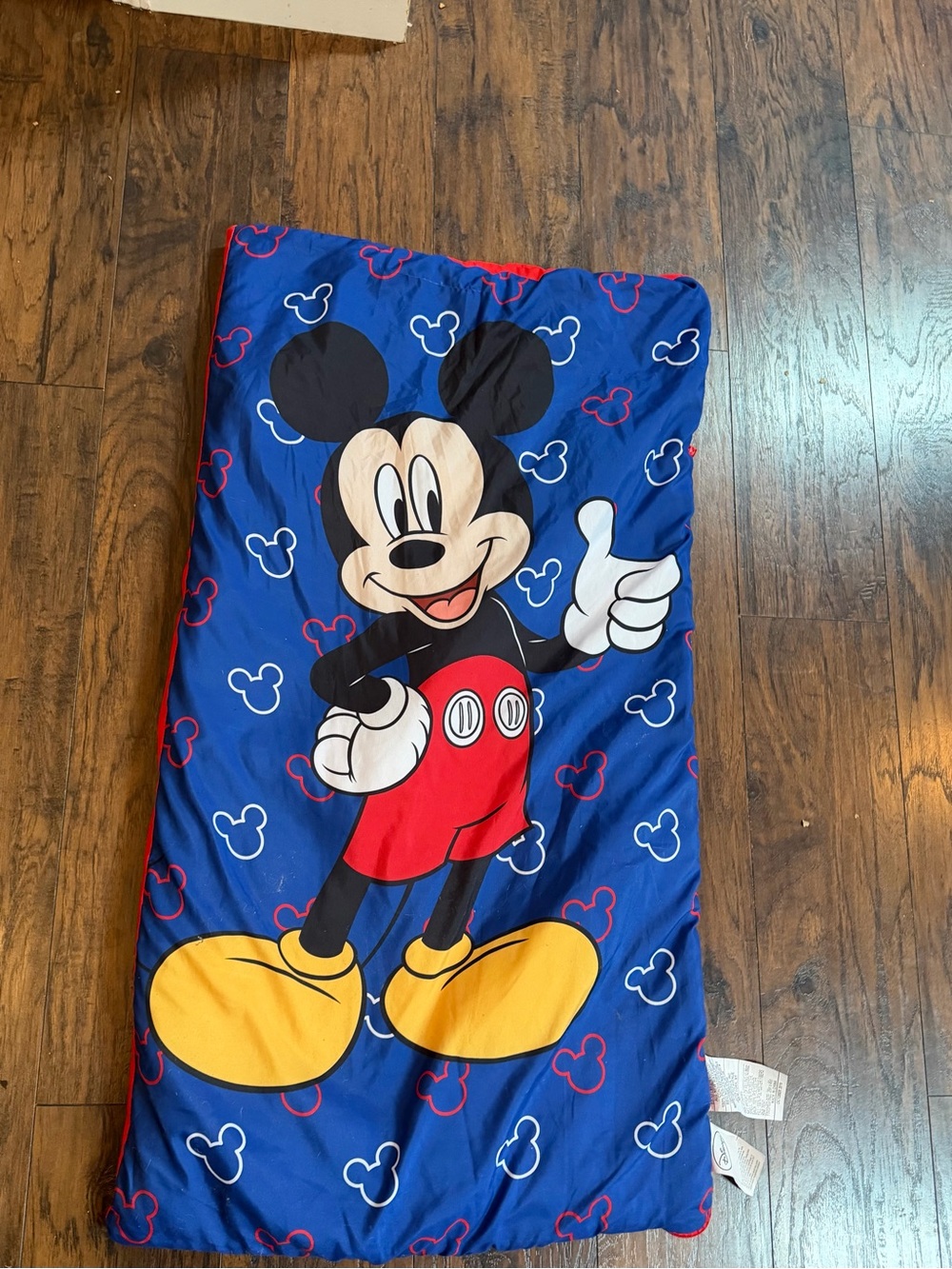 Disney Mickey Mouse Blue Red Yellow Kids Sleep Sack